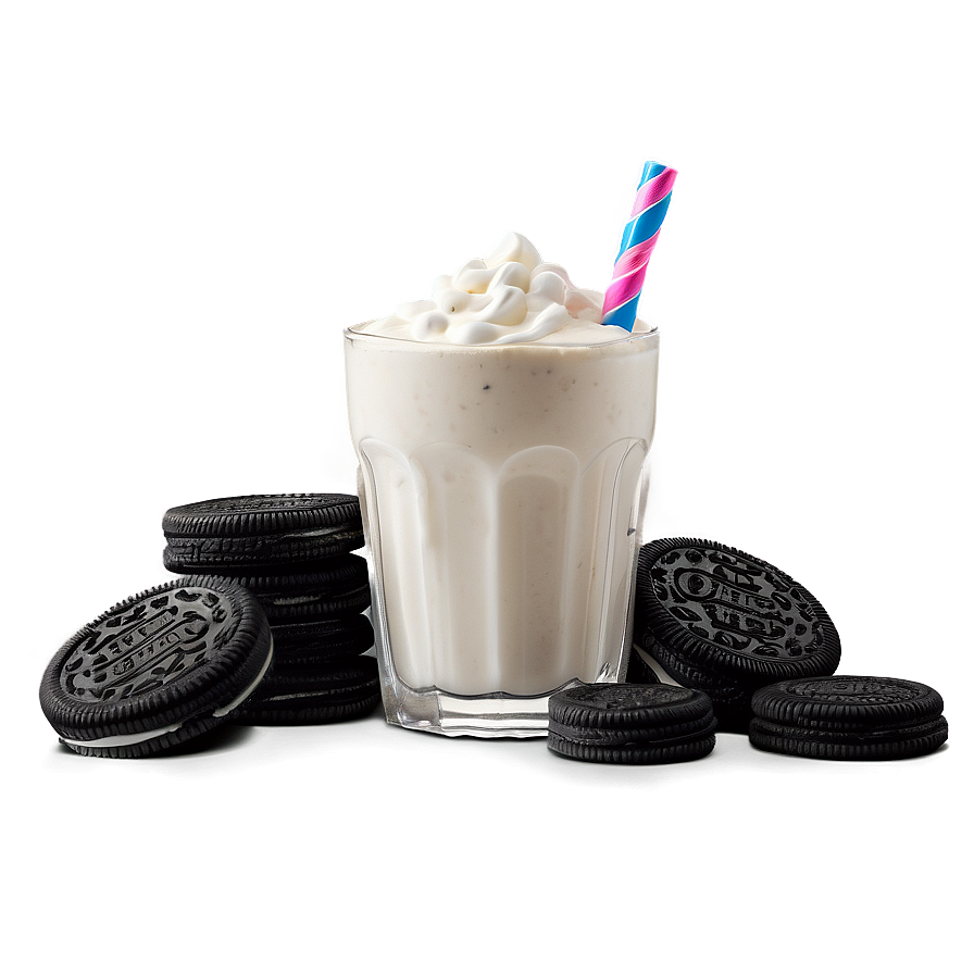 Oreo Milkshake Ingredient Png Exl PNG Image