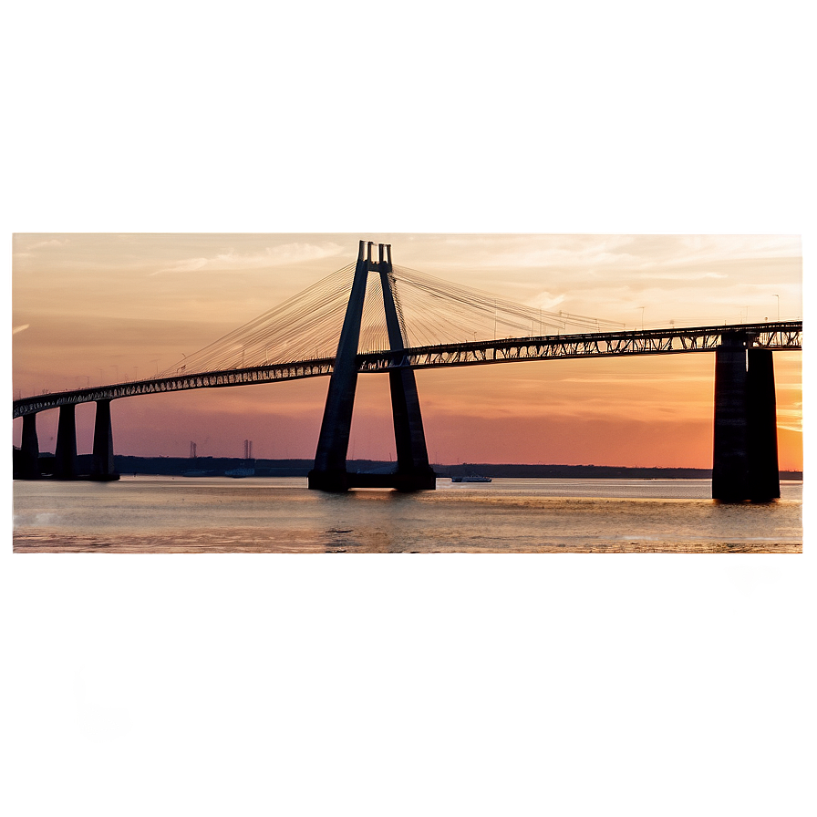 Oresund Bridge Sunset Png 58 PNG Image