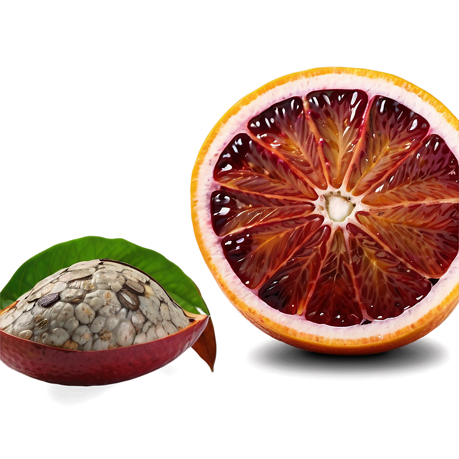 Organic Blood Orange Png Alm47 PNG Image