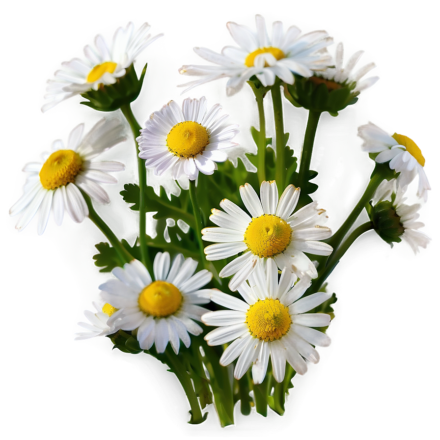 Organic Chamomile Flowers Png 60 PNG Image