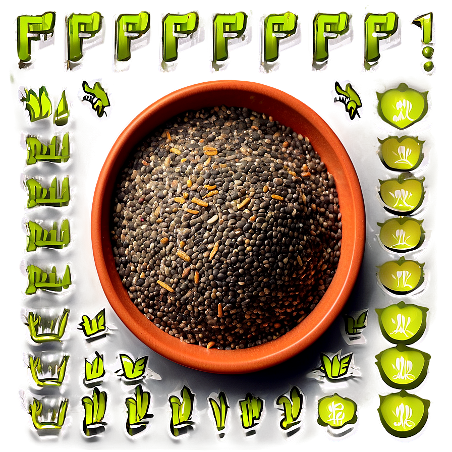 Organic Chia Seeds Pack Png 06252024 PNG Image