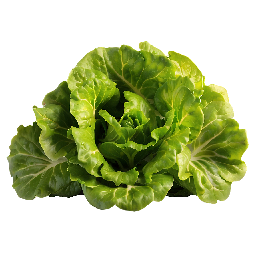 Organic Green Lettuce Png Iid PNG Image