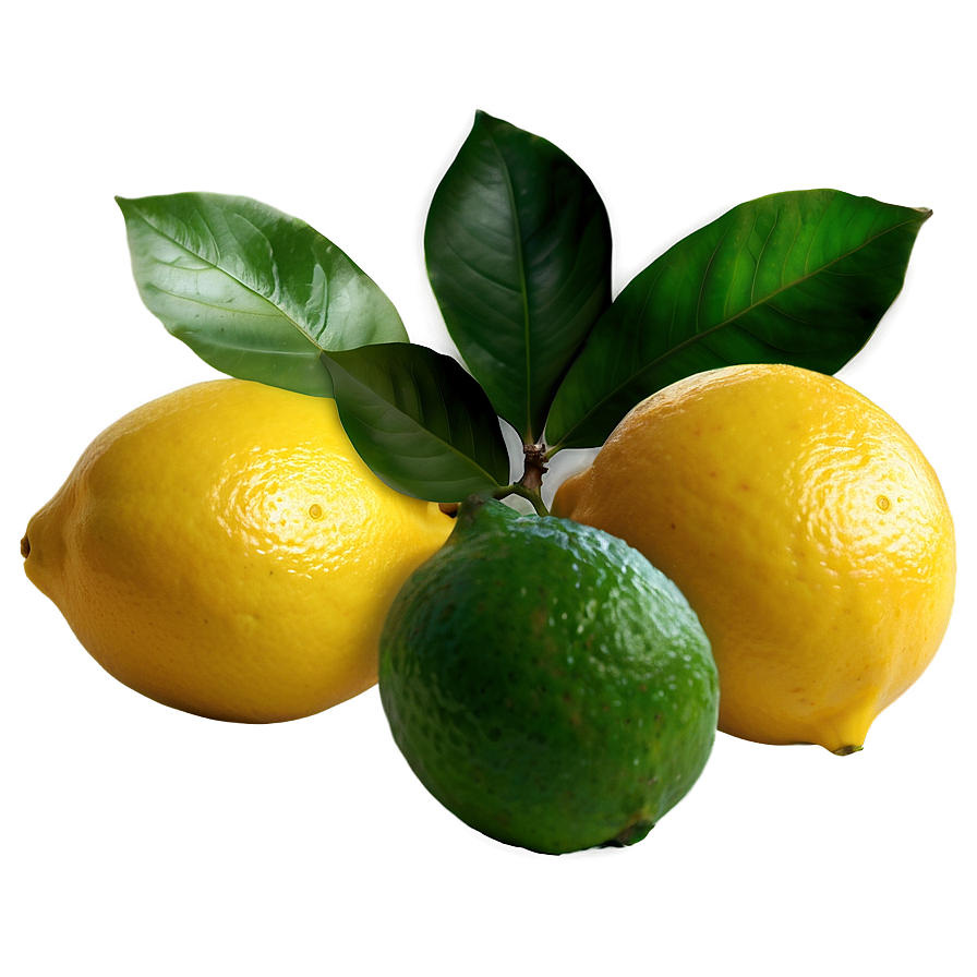 Organic Lemons Png 06122024 PNG Image