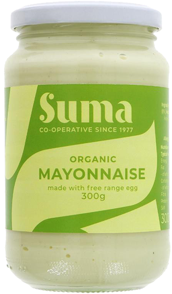 Organic Mayonnaise Jar300g Suma PNG Image