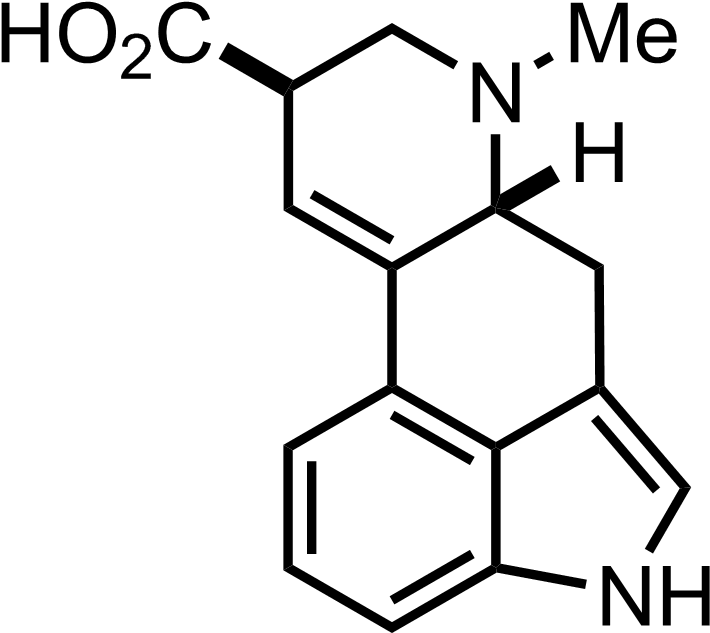 Organic Molecule Structure PNG Image