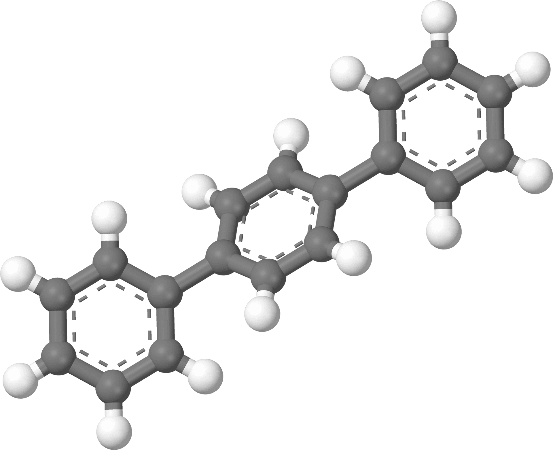 Organic Molecule3 D Model PNG Image