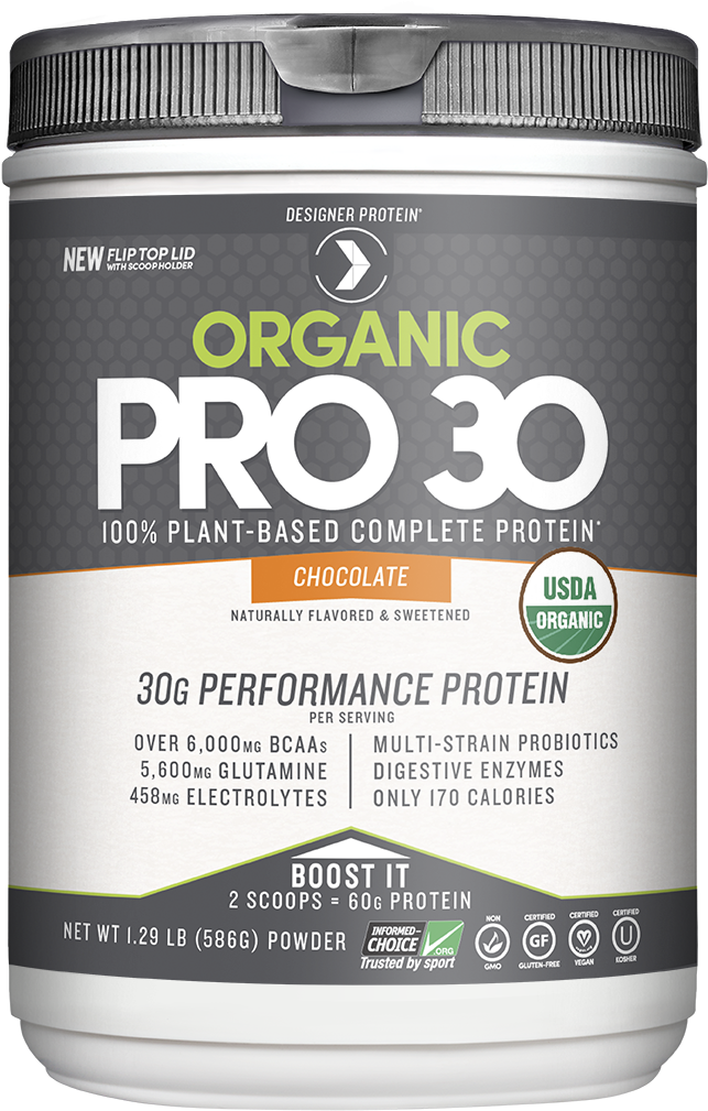 Organic Protein Powder Chocolate Flavor PNG Image