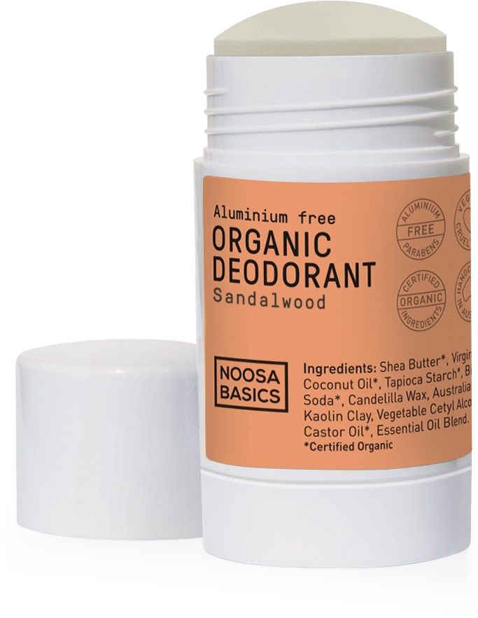 Organic Sandalwood Deodorant Product PNG Image