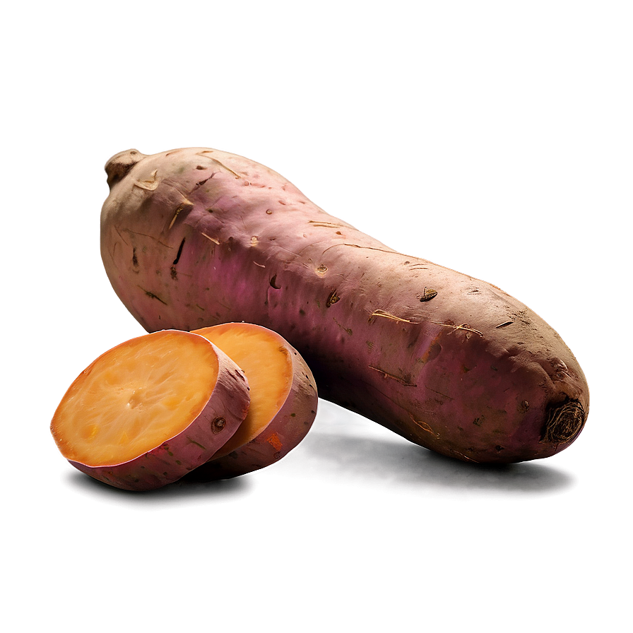 Organic Sweet Potato Png Jbr PNG Image