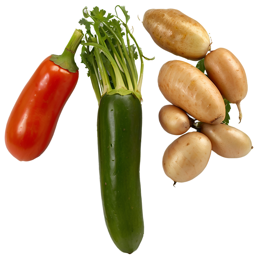 Organic Vegetables Png Ifj PNG Image