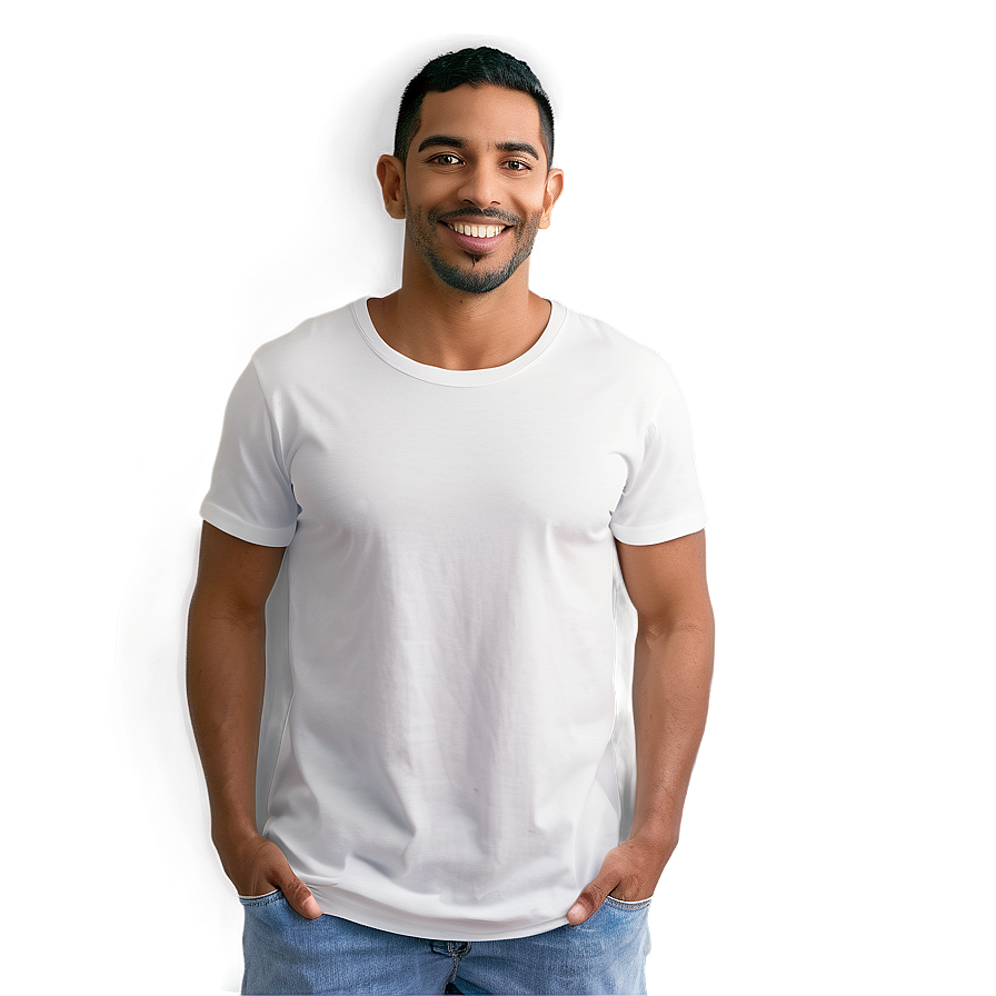 Organic White T-shirt Png 30 PNG Image