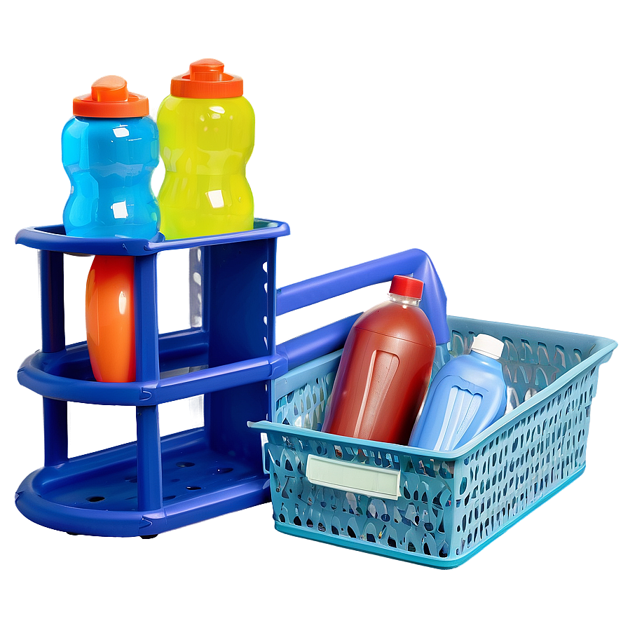 Organized Swimming Pool Supplies Cabinet Png 70 PNG Image
