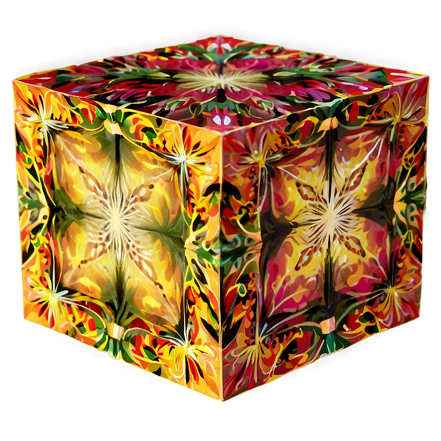 Origami Cube Png Ins88 PNG Image