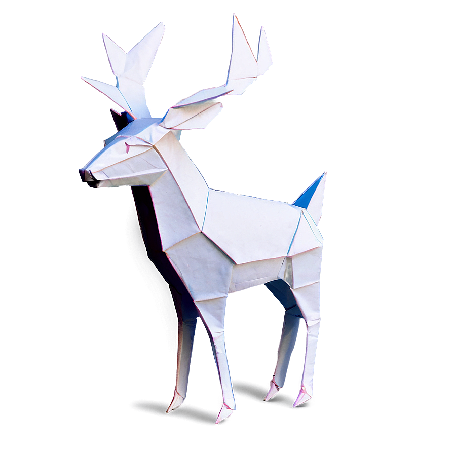 Origami Deer Figure Png 05062024 PNG Image