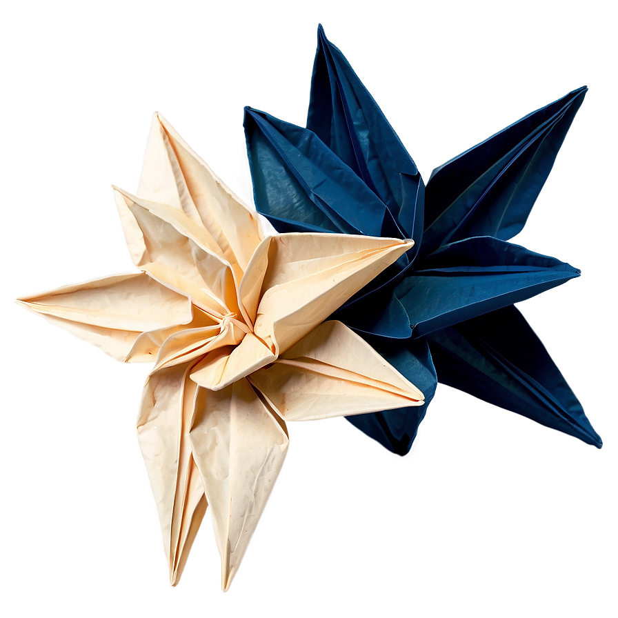 Origami Flower Design Png 94 PNG Image