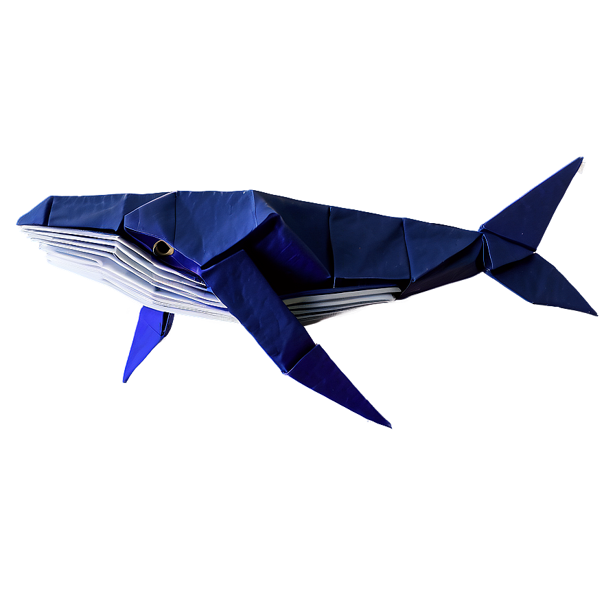 Origami Whale Png Dgd68 PNG Image