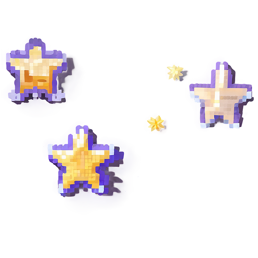 Original Pixel Star Png 45 PNG Image