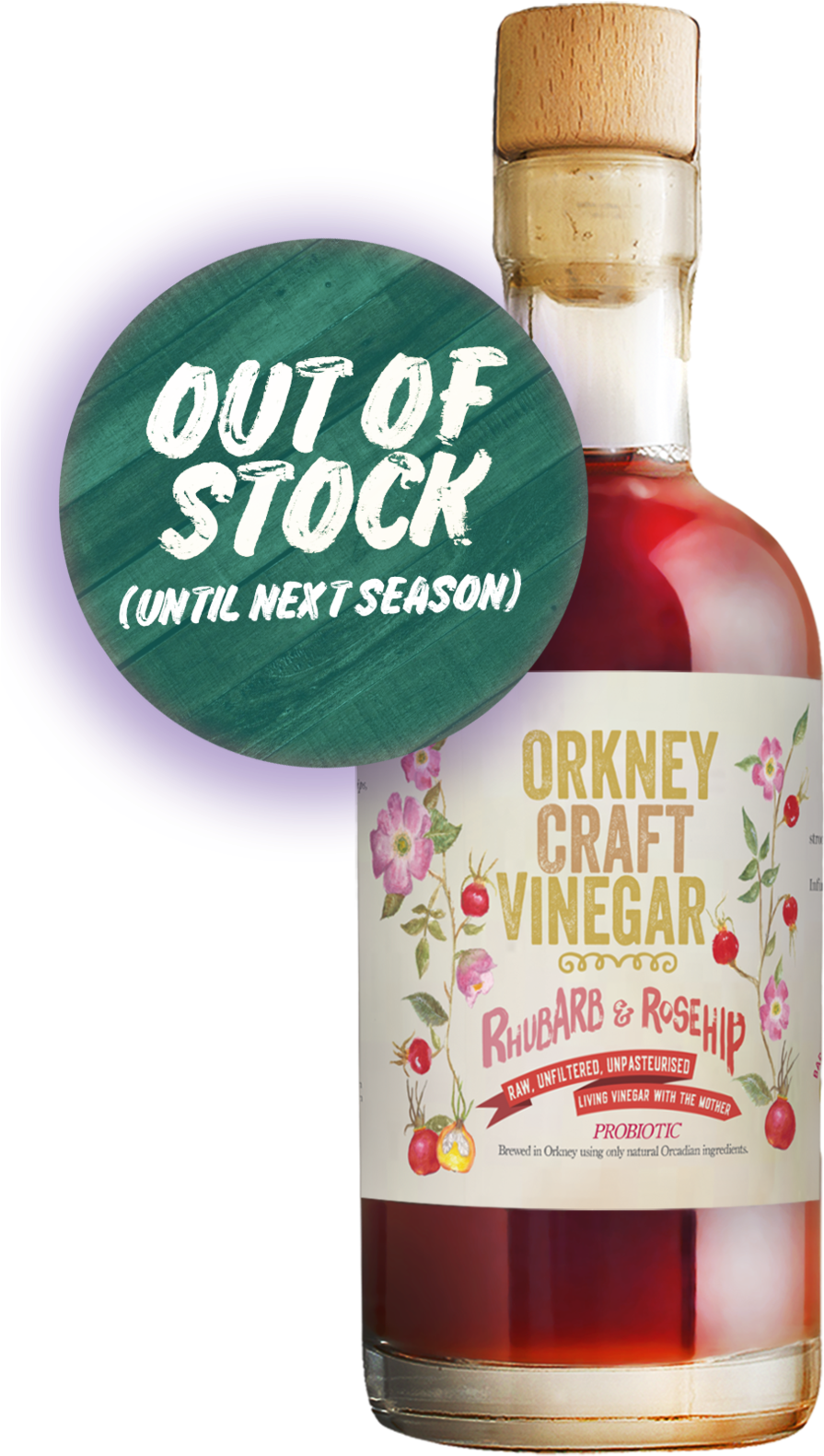 Orkney Craft Vinegar Outof Stock PNG Image