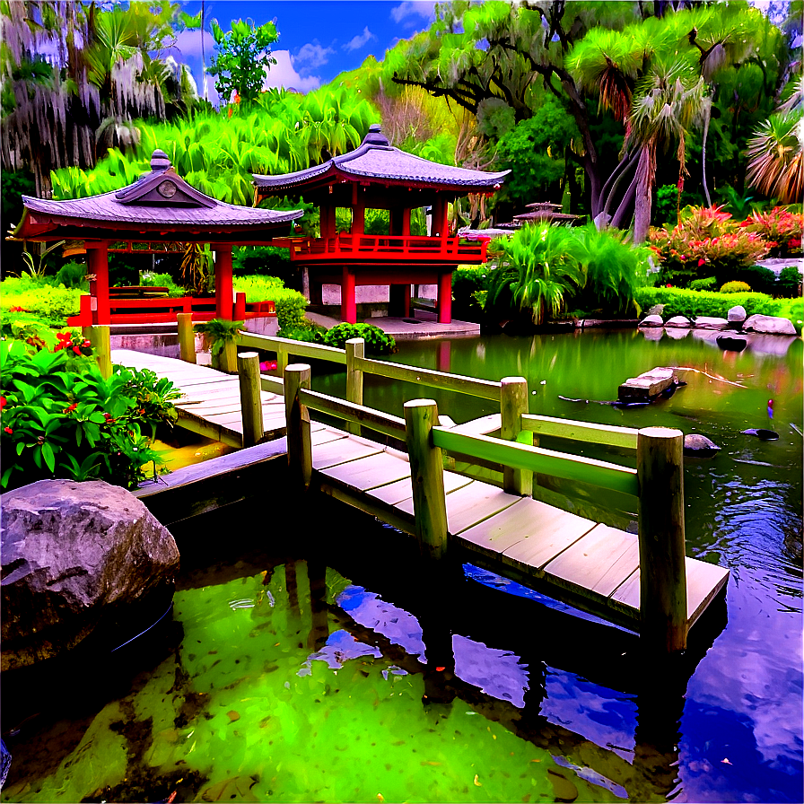 Orlando Japanese Garden Png 06252024 PNG Image