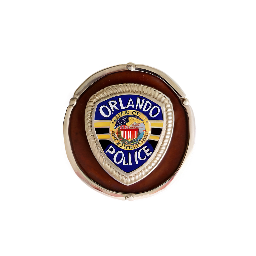 Orlando Police Department Badge Png Uya27 PNG Image