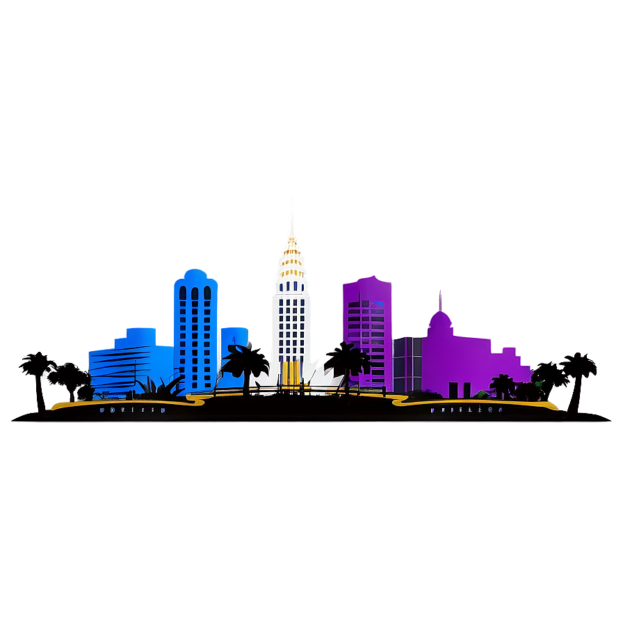 Orlando Skyline Png Gfa PNG Image