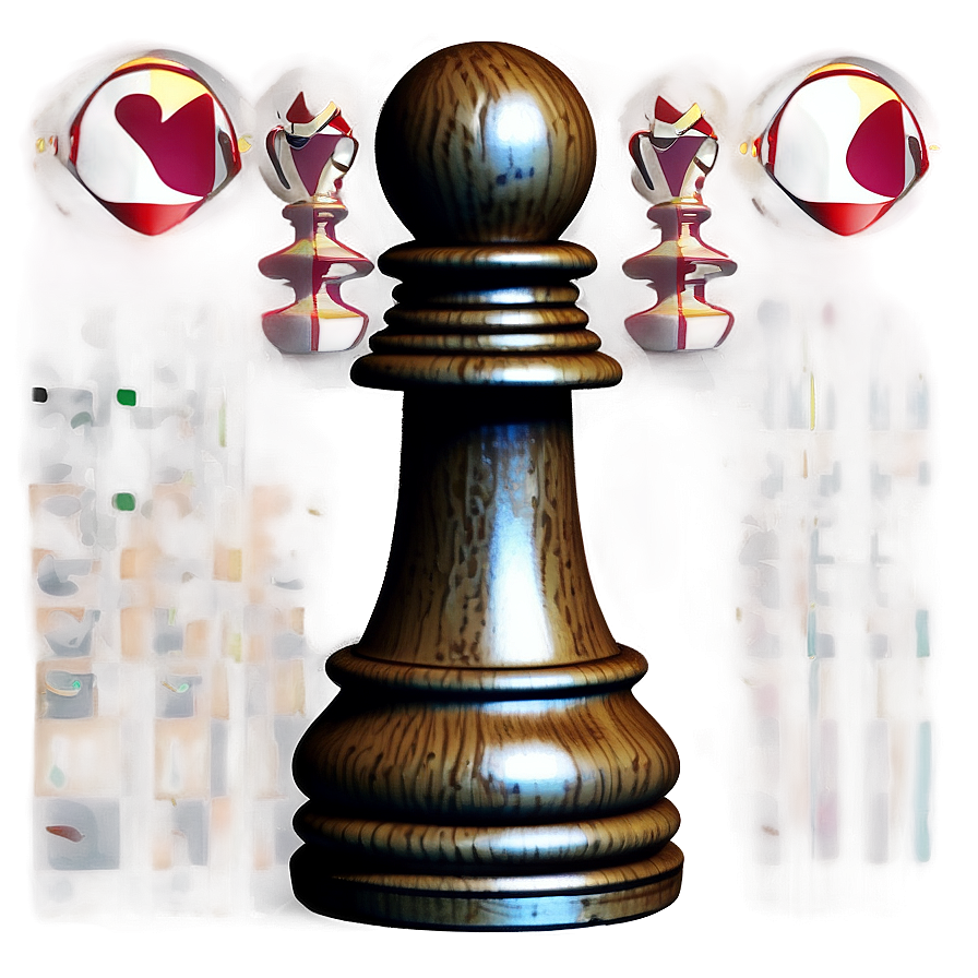 Ornate Chess Pawn Model Png Dbi PNG Image