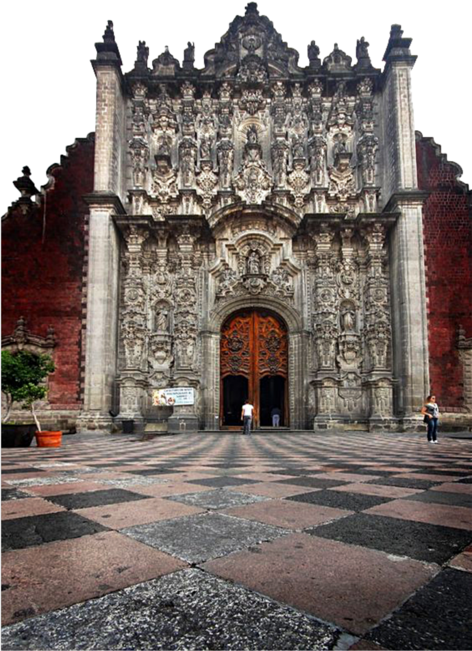 Ornate Church Facade Medieval Architecture PNG Image