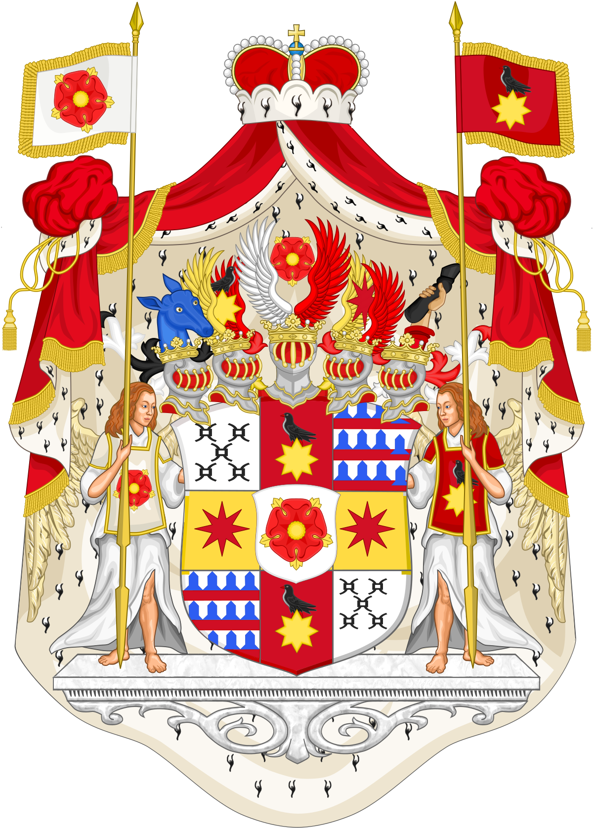 Ornate_ Heraldic_ Coat_of_ Arms PNG Image