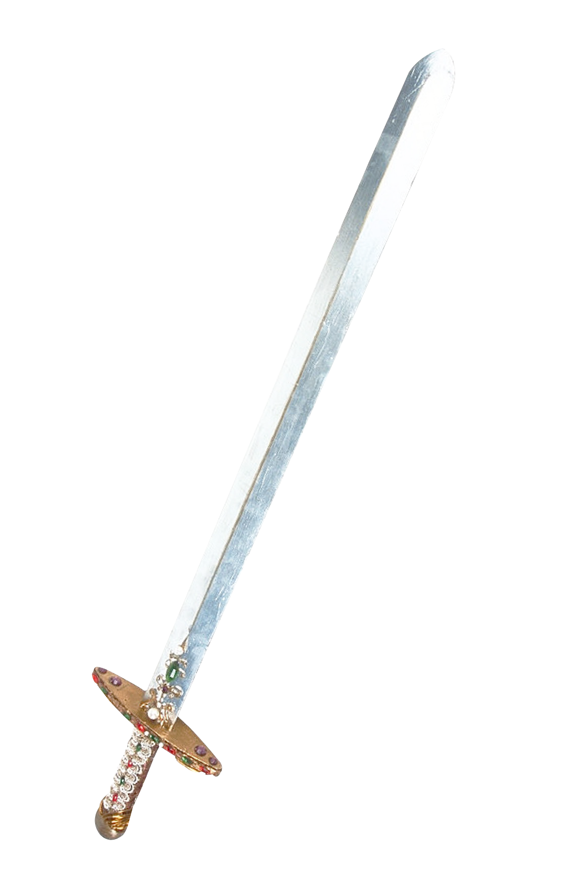 Ornate Medieval Sword Isolated PNG Image