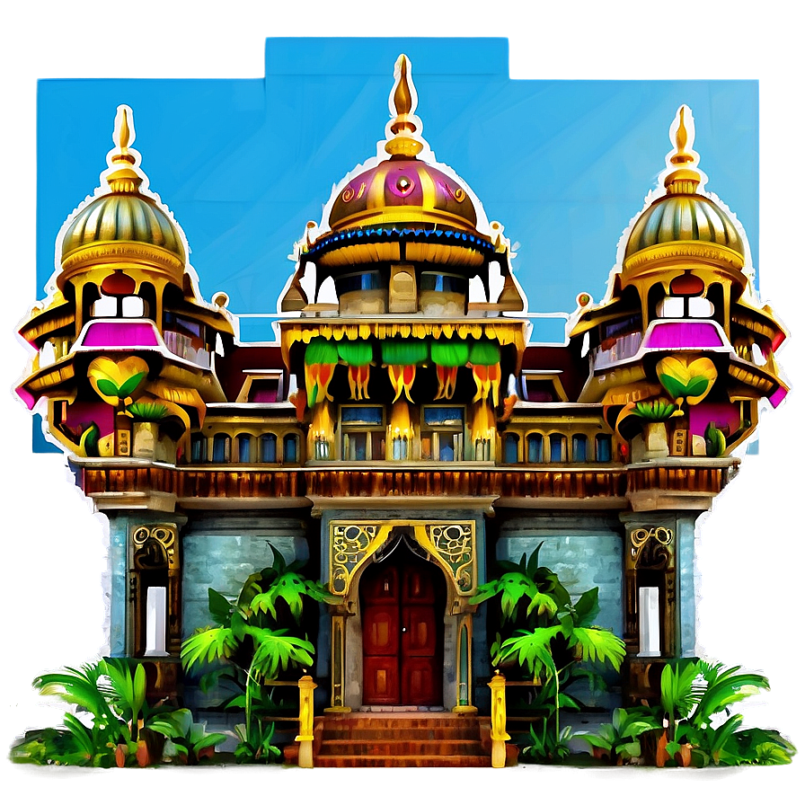 Ornate Palace Building Png 6 PNG Image