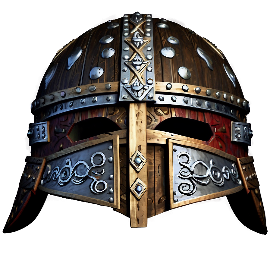 Ornate Viking Helmet Png 06132024 PNG Image