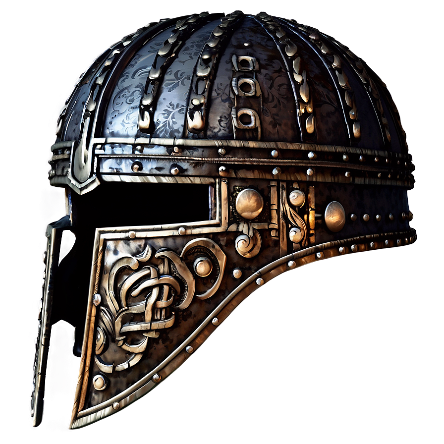 Ornate Viking Helmet Png Ibd PNG Image