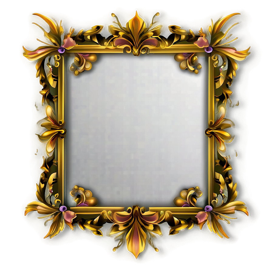 Ornate Wedding Frame Png Olv PNG Image