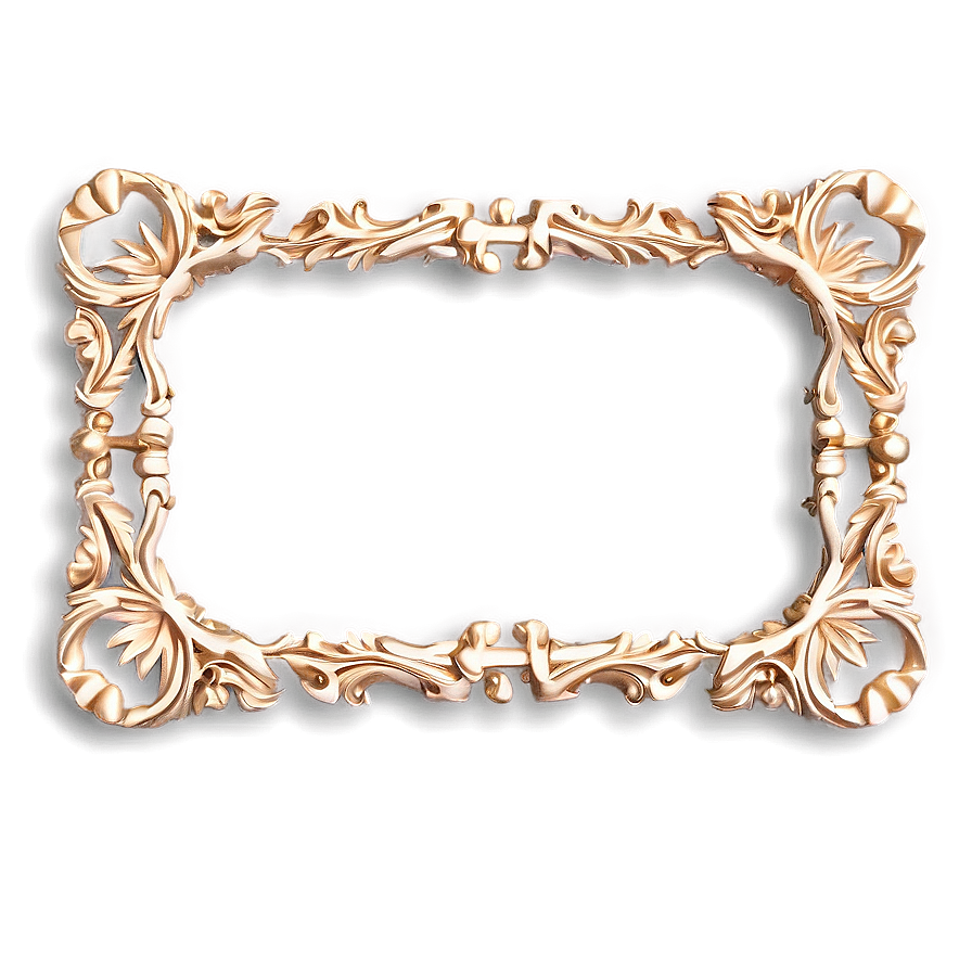 Ornate Wedding Frame Png Xke PNG Image