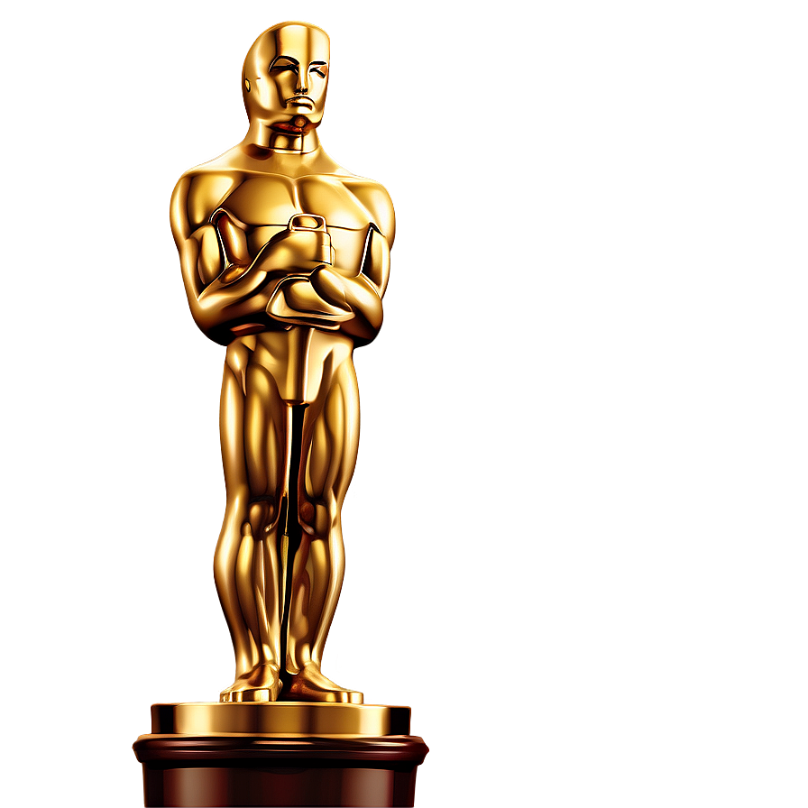 Oscar Statue Outline Png Cdl45 PNG Image