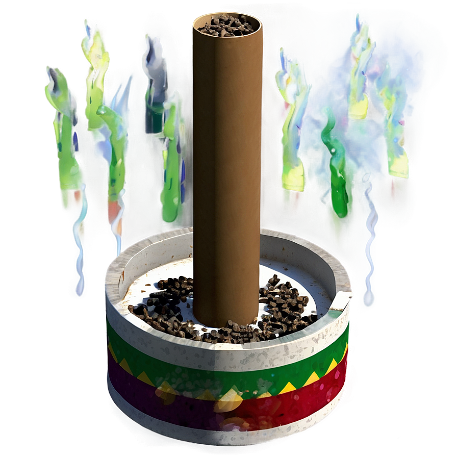 Outdoor Ashtray Model Png 06262024 PNG Image