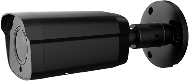 Outdoor Black Cylindrical Loudspeaker PNG Image