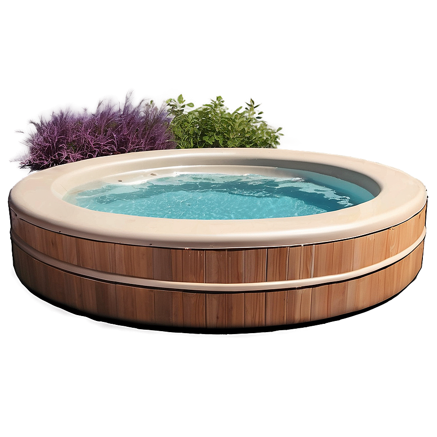 Outdoor Hot Tub Scenery Png Vdh PNG Image