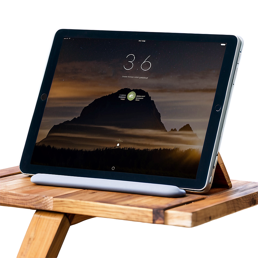 Outdoor Ipad Mockup Png Ect12 PNG Image