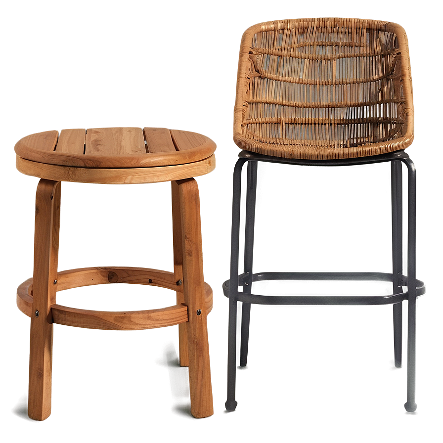 Outdoor Patio Barstool Png 06282024 PNG Image