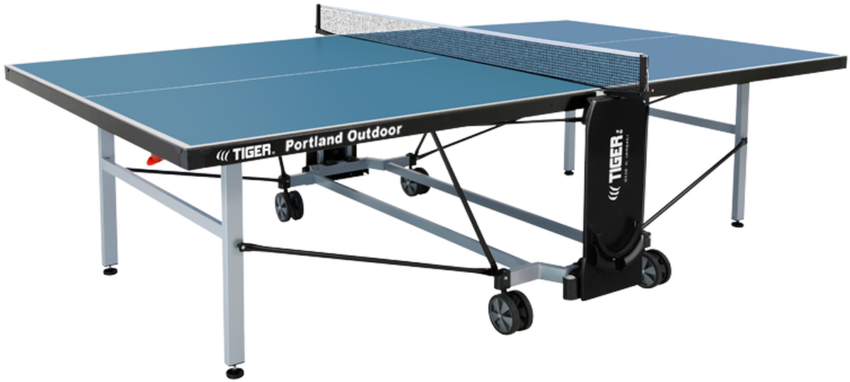 Outdoor Ping Pong Table Tiger Portland PNG Image