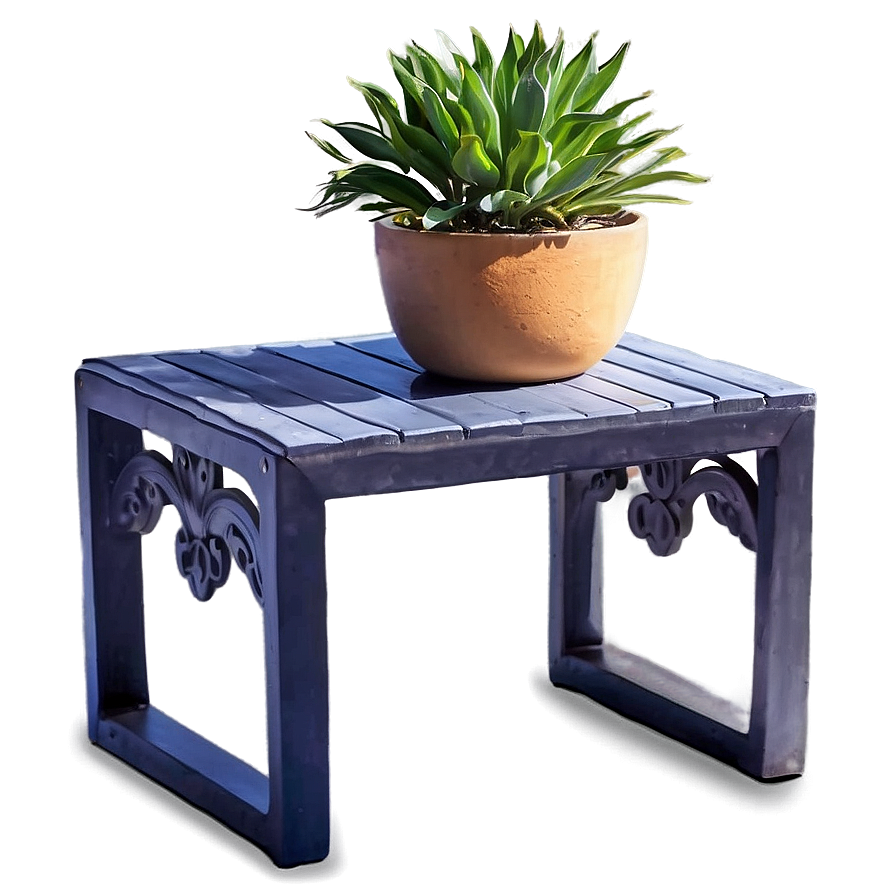 Outdoor Side Table Png Odc PNG Image