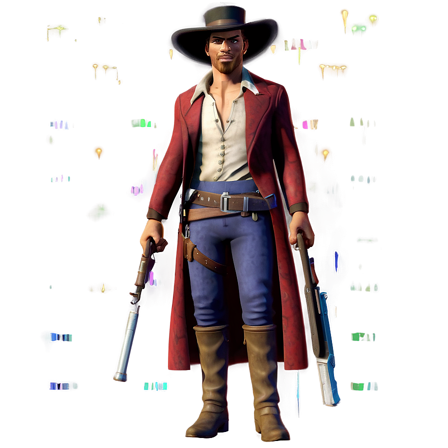 Outlaw Duel Showdown Png Amo PNG Image