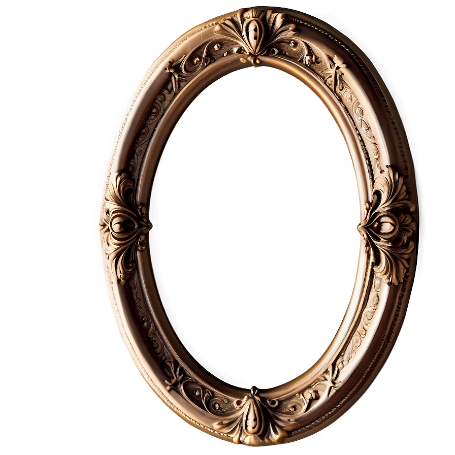 Oval Photo Frame Png 05252024 PNG Image