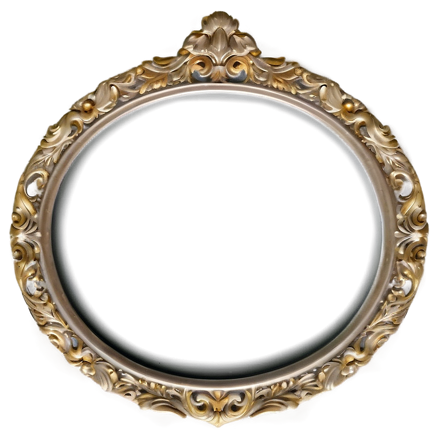 Oval Photo Frame Png Xsm PNG Image