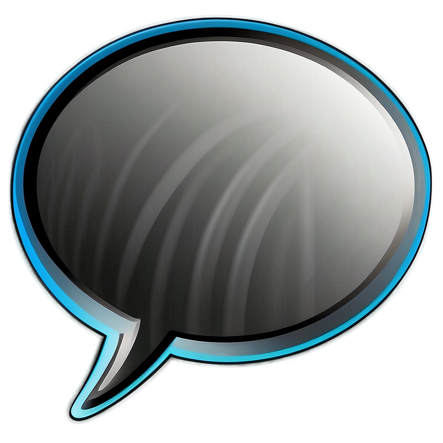 Oval Speech Bubble Png 73 PNG Image