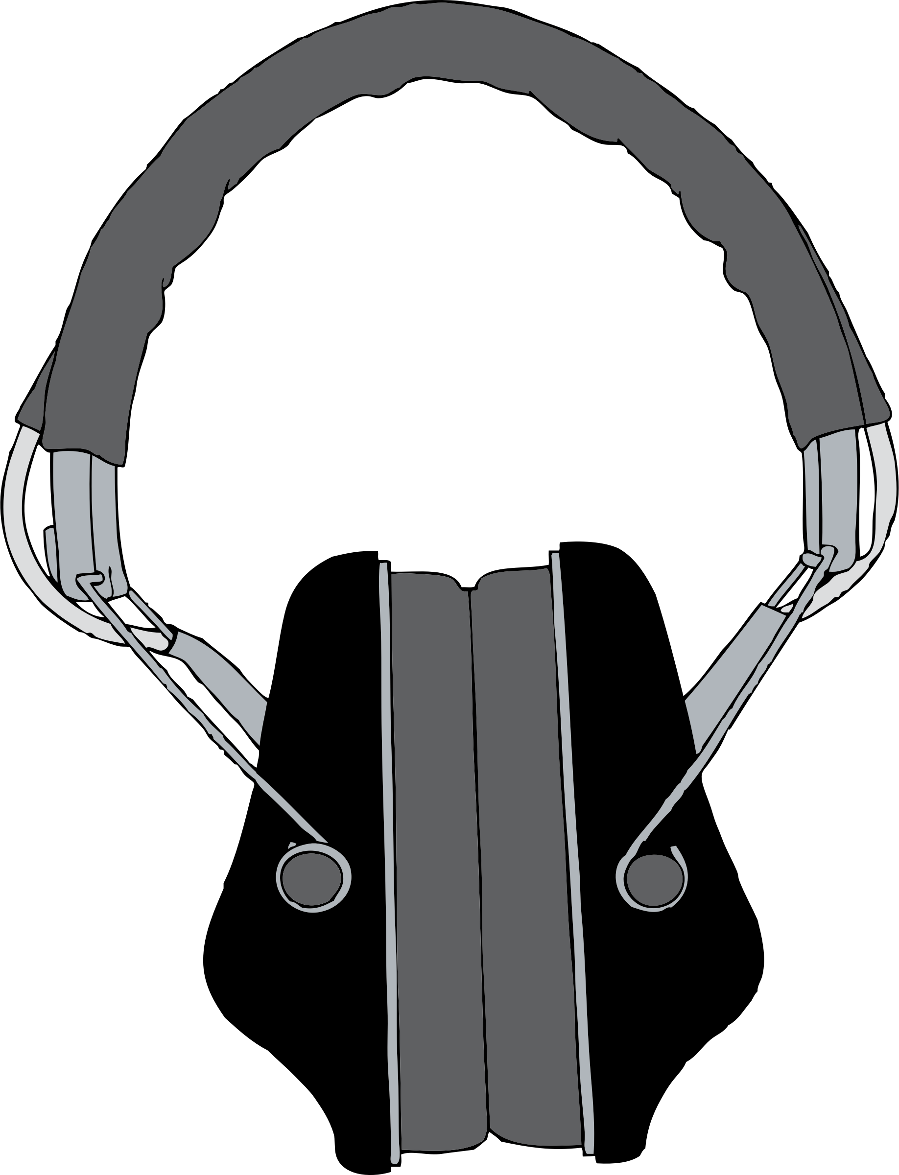 Over Ear Headphones Illustration.png PNG Image