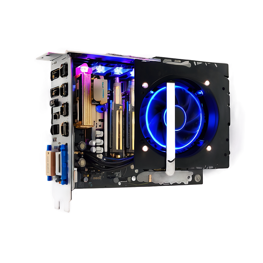 Overclocked Pc Setup Png 58 PNG Image