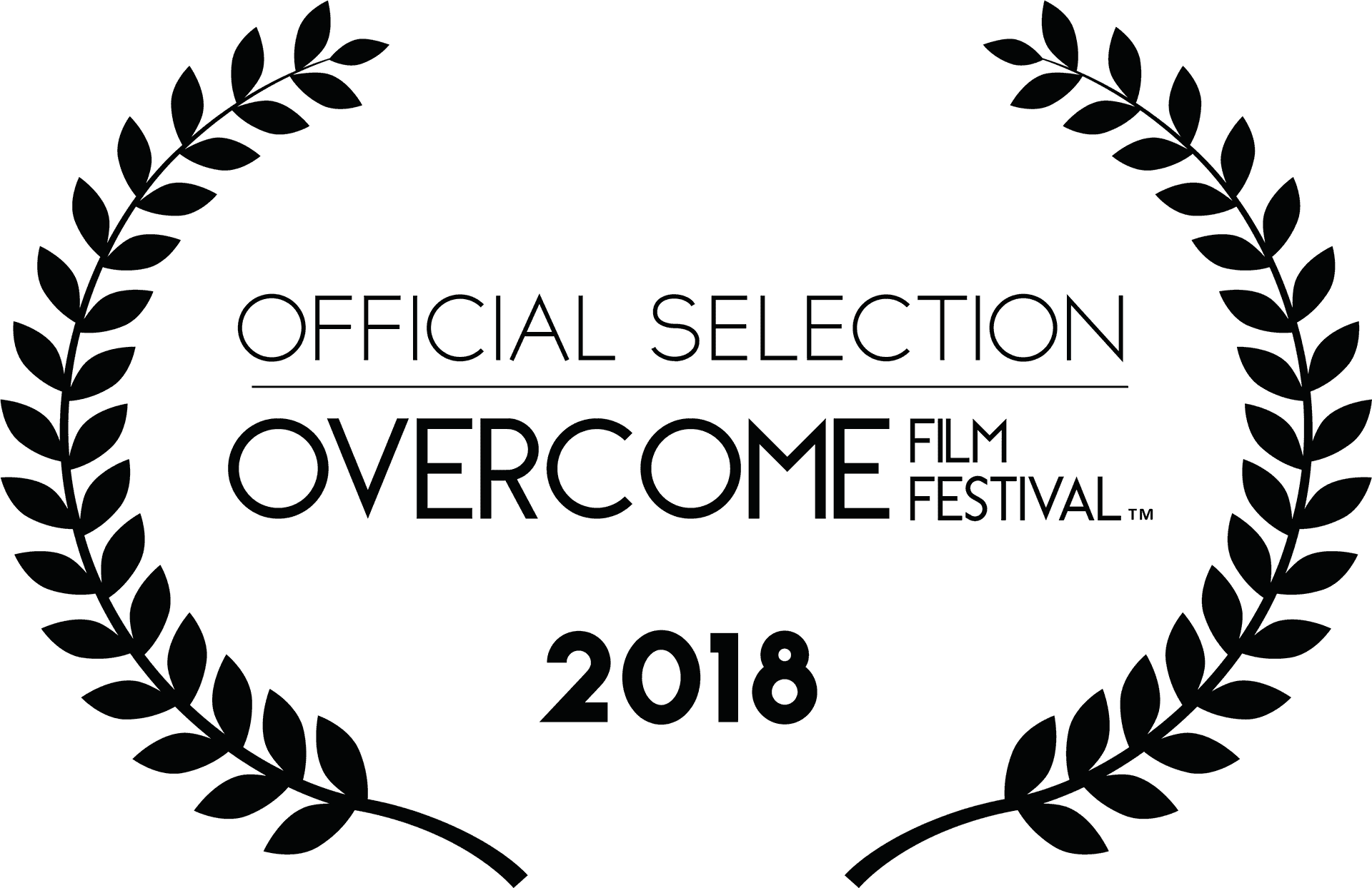 Overcome Film Festival Official Selection2018 PNG Image