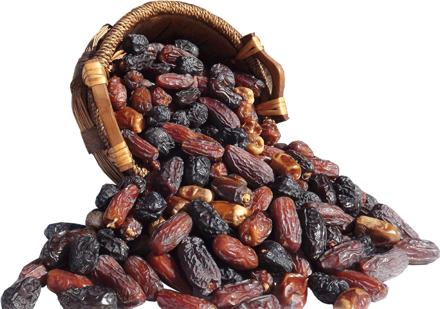 Overflowing Basketof Dates PNG Image